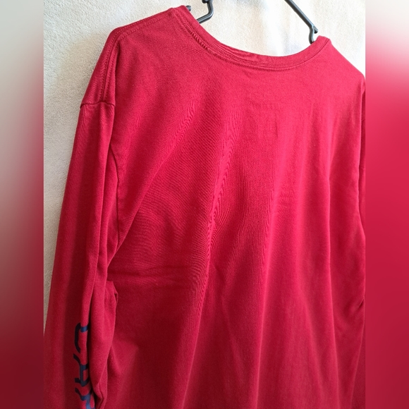 Men's Red Nike Long Sleeve St Louis Cardinal Tee - Picture 8 of 9